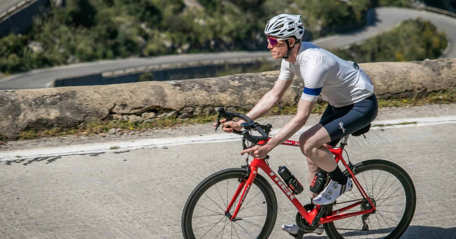 cyclist on road